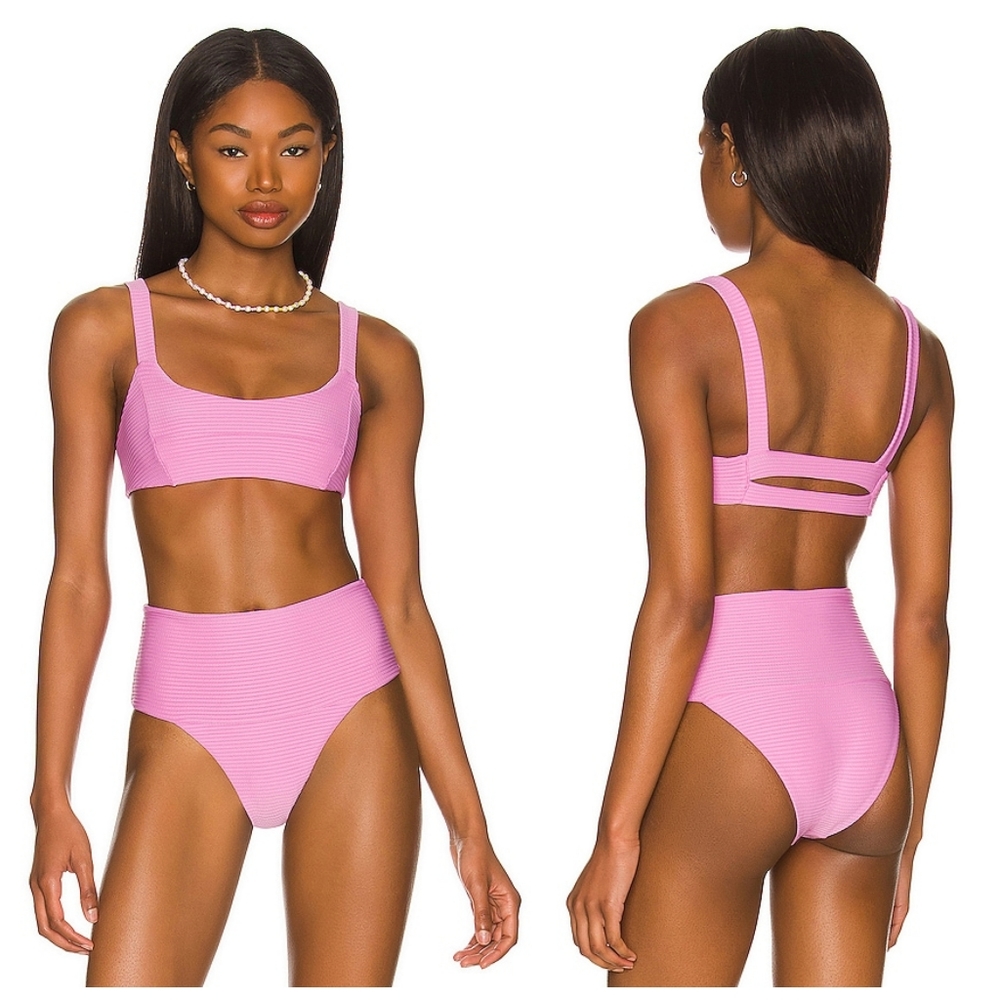 L*Space Jess Desi Bikini Set Rosebud Pink
